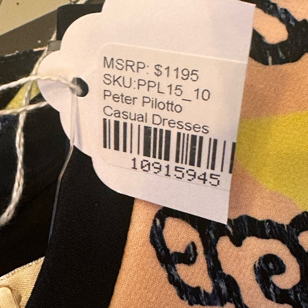 Peter Pilotto Size 10 Patchwork Drape‎ floral Mul… - image 9